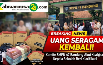 “Uang Seragam Kembali! Komite SMPN 47 Bandung Akui Kealpaan, Kepala Sekolah Beri Klarifikasi”