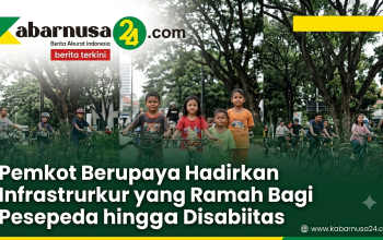 Pemkot Berupaya Hadirkan Infrastrurkur yang Ramah Bagi Pesepeda hingga Disabilitas Pemkot Berupaya Hadirkan Infrastrurkur yang Ramah Bagi Pesepeda hingga Disabilitas