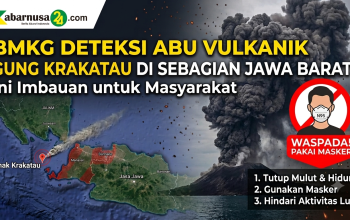 BMKG Deteksi Abu Vulkanik Gunung Anak Krakatau di Sebagian Jawa Barat, Ini Imbauan untuk Masyarakat BMKG Deteksi Abu Vulkanik Gunung Anak Krakatau di Sebagian Jawa Barat, Ini Imbauan untuk Masyarakat