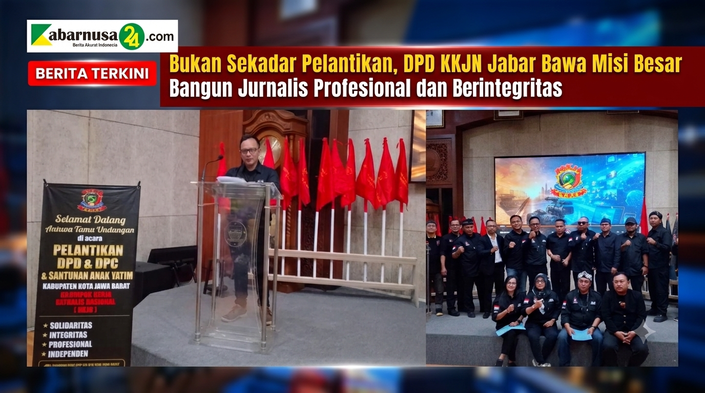 Bukan Sekadar Pelantikan, DPD KKJN Jabar Bawa Misi Besar Bangun Jurnalis Profesional dan Berintegritas