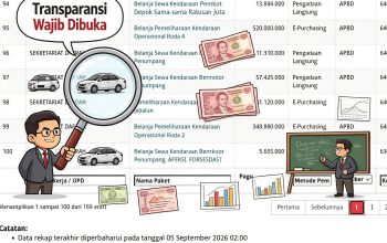 Transparansi Wajib Dibuka, Pengamat : Data Anggaran Pemeliharaan dan Sewa Kendaraan Pemkot Depok Sama-sama Ratusan Juta