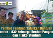 Pemkot Bandung Salurkan Bantuan untuk 1.832 Keluarga Rentan Pangan dan Risiko Stunting
