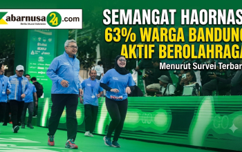 Semangat Haornas, 63 Persen Warga Bandung Aktif Berolahraga