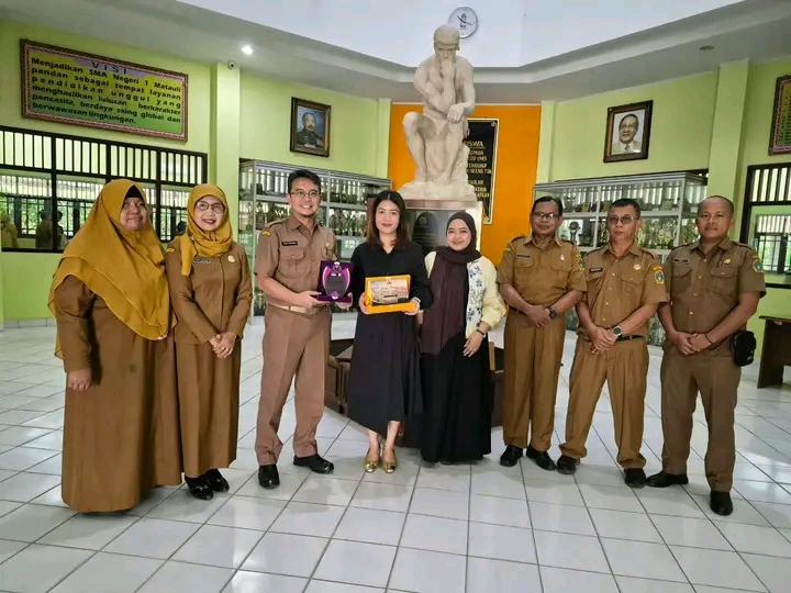 SMA Negeri 1 Matauli Pandan dan Yayasan JMI Jalin Kerja Sama Persiapan Studi ke Prancis