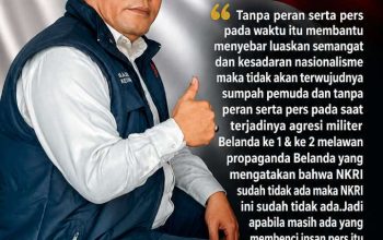 Raja Simatupang: Sejarah Pers Selamatkan NKRI dari Agresi Belanda