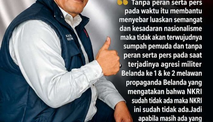 Raja Simatupang: Sejarah Pers Selamatkan NKRI dari Agresi Belanda