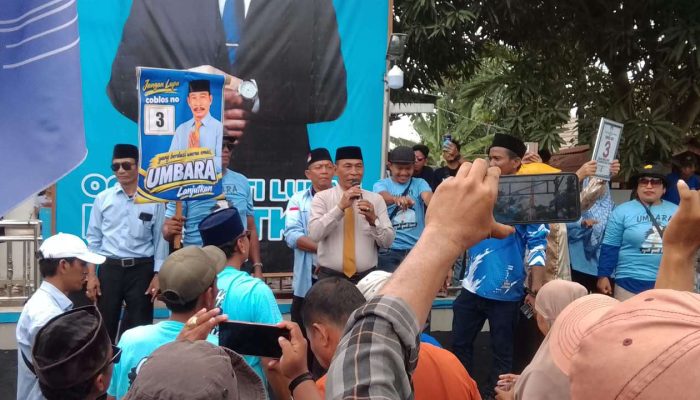 Bao Umbara Resmi Nomor Urut 3, “Dasi Emas” Jadi Identitas di Pilkades Karangsari