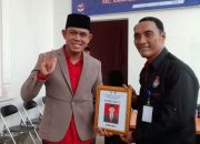 Lautan Merah Sambut Nomor 3, Sumardi Resmi Bertarung di Pilkades Karangmukti