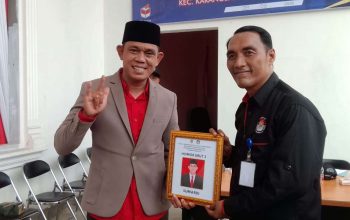 Lautan Merah Sambut Nomor 3, Sumardi Resmi Bertarung di Pilkades Karangmukti