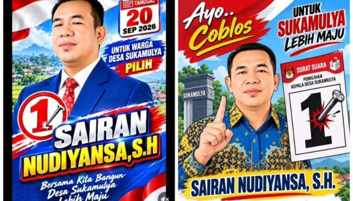 Sairan Nudianyah SH. Kini Sudah Kantongi Nomor Urut 1, Untuk Menjadikan Desa Sukamulya Lebih Baik Dan Istimewa