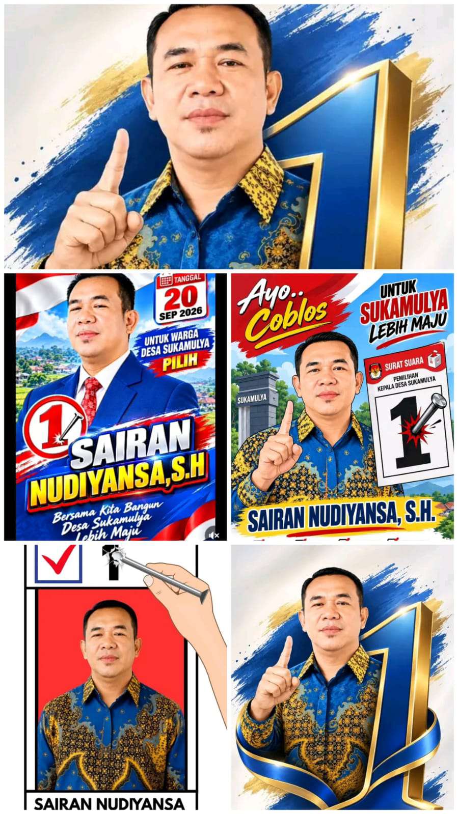 Sairan Nudianyah SH. Kini Sudah Kantongi Nomor Urut 1, Untuk Menjadikan Desa Sukamulya Lebih Baik Dan Istimewa