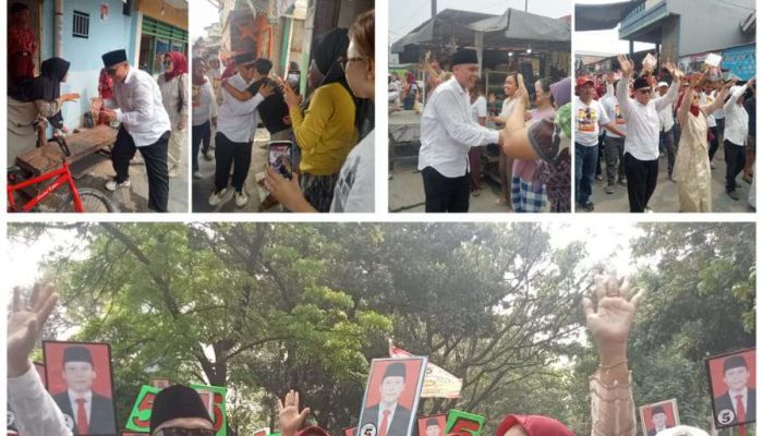 GEMPAR Harja Mekar Ribuan Pendukung Iringi Robi Arisandi, Nomor Urut 5, Jadi Magnet Pilkades 2026,