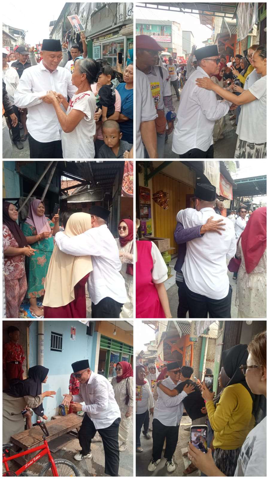 LAUTAN Manusia BERGERAK! Robi Arisandi Nomor Urut 5, Diiringi Pawai Akbar, Pilkades Harja Mekar Makin PANAS,