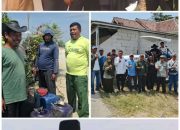 Saman Hudi Terus Kasih Semangat Kepada Para Petani Sekabupaten Bekasi, Dengan Adanya Program Prabowo, Pompanisasi Tetap Produktif Dimusim Kemarau