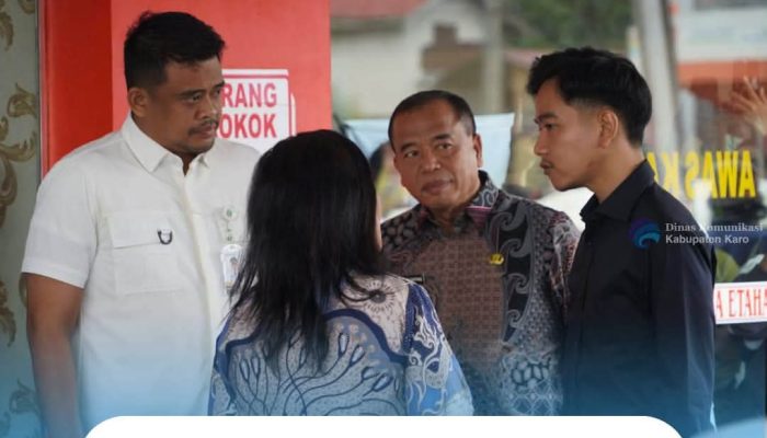 Wakil Presiden RI Bersama Gubernur Sumut dan Bupati Karo Tinjau Siswi Terdampak MBG