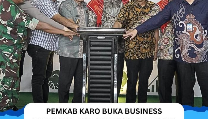 Pemkab Karo Buka Business Matching and Community Market Linkage Expo 2026