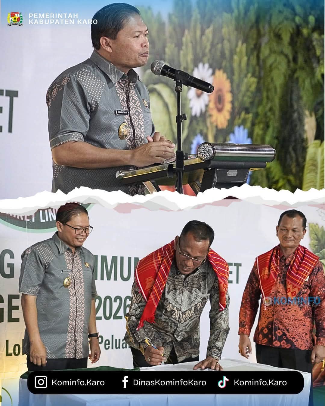 Pemkab Karo Buka Business Matching and Community Market Linkage Expo 2026