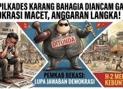 Pilkades Di Wilayah Kecamatan Karang Bahagia di Ujung Tanduk, H-2 Belum Cair Anggaran Dari Pemkab Bekasi