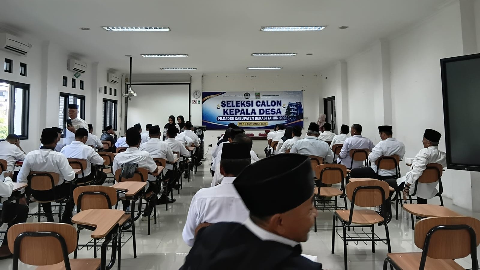 90 Menit, 100 Soal! Bacalon Kades 19 Desa Beradu Kemampuan Rebut Tiket Pilkades