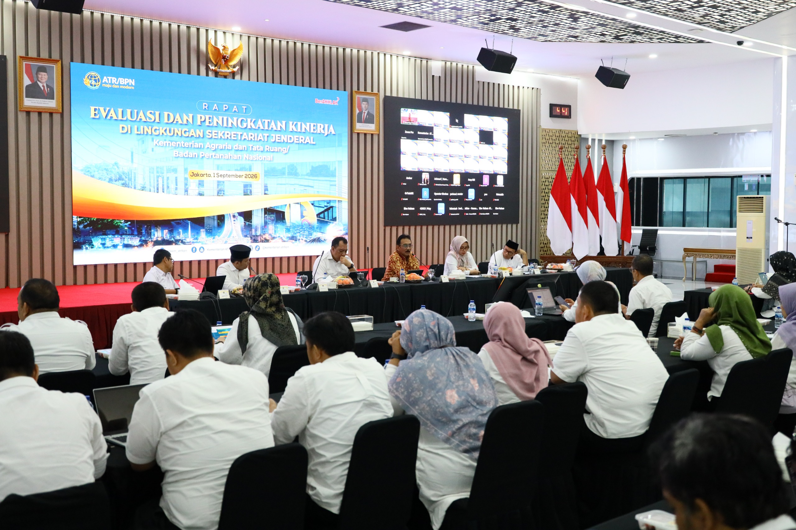 Keberhasilan Transformasi Penentu Kepercayaan Publik, ATR/BPN Ajak Seluruh Jajaran Sinergi Wujudkan Layanan Lebih Baik