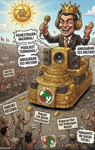 Anggaran Podcast Kemenkop sampai Rp 103 milyar, Pengamat : Rakyat Tak Butuh Pencitraan, Koperasi Butuh Dukungan Nyata!