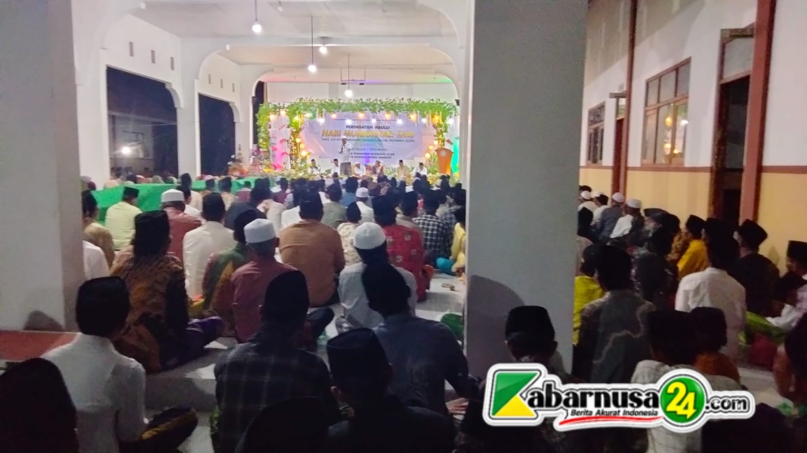 Peringati Maulid Nabi Muhammad SAW dan Haul XIII KH. Imamuddin, Ponpes Bustanul Ulum Sonok Nonggunong Dipadati Jamaah