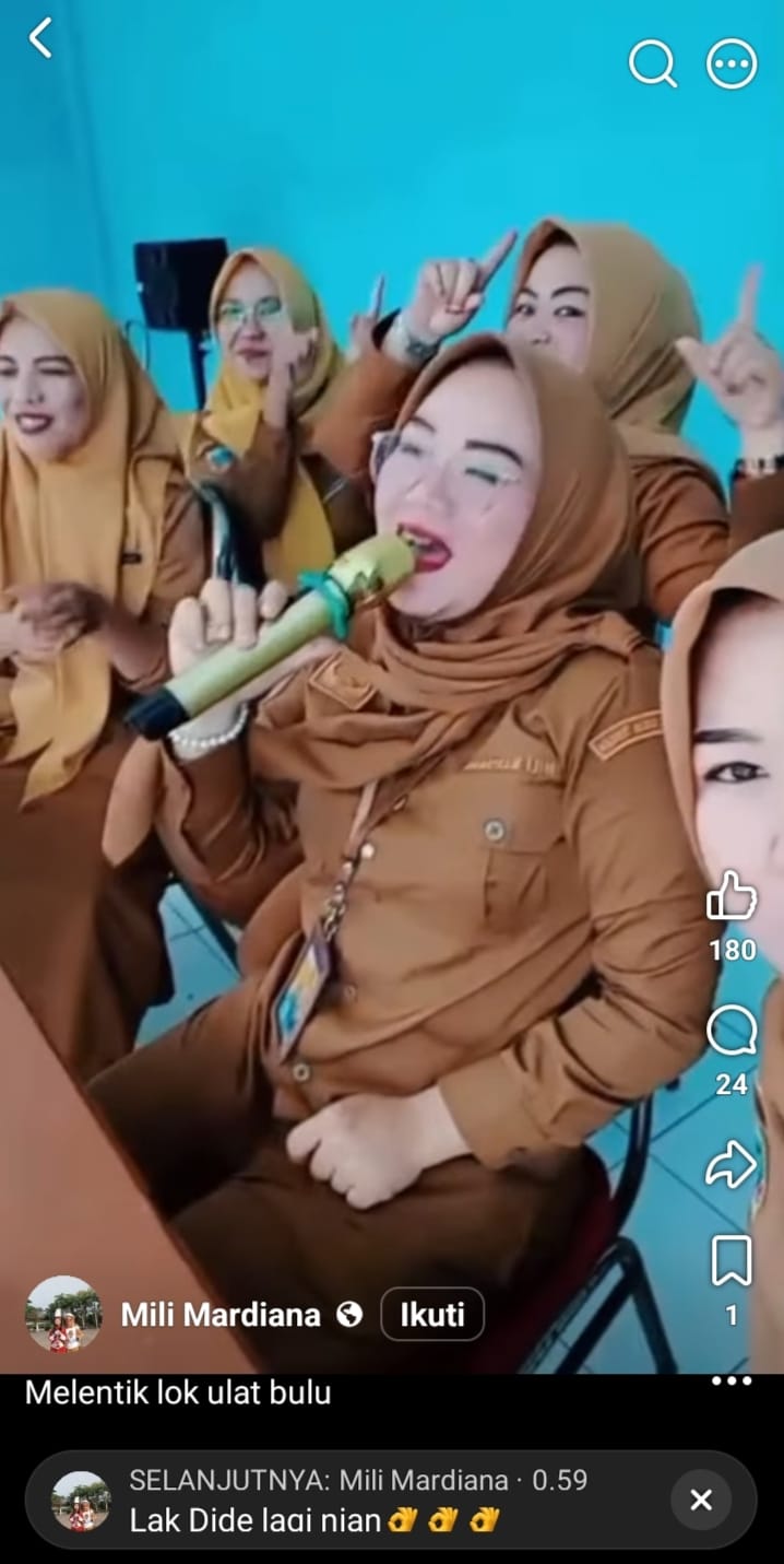 Siarkan Langsung Karaoke di Jam Kerja, 5 ASN Kikim Barat Jadi Sorotan - Pengamat : Contoh Buruk Pelayanan Diabaikan, Disiplin Ditelantarkan