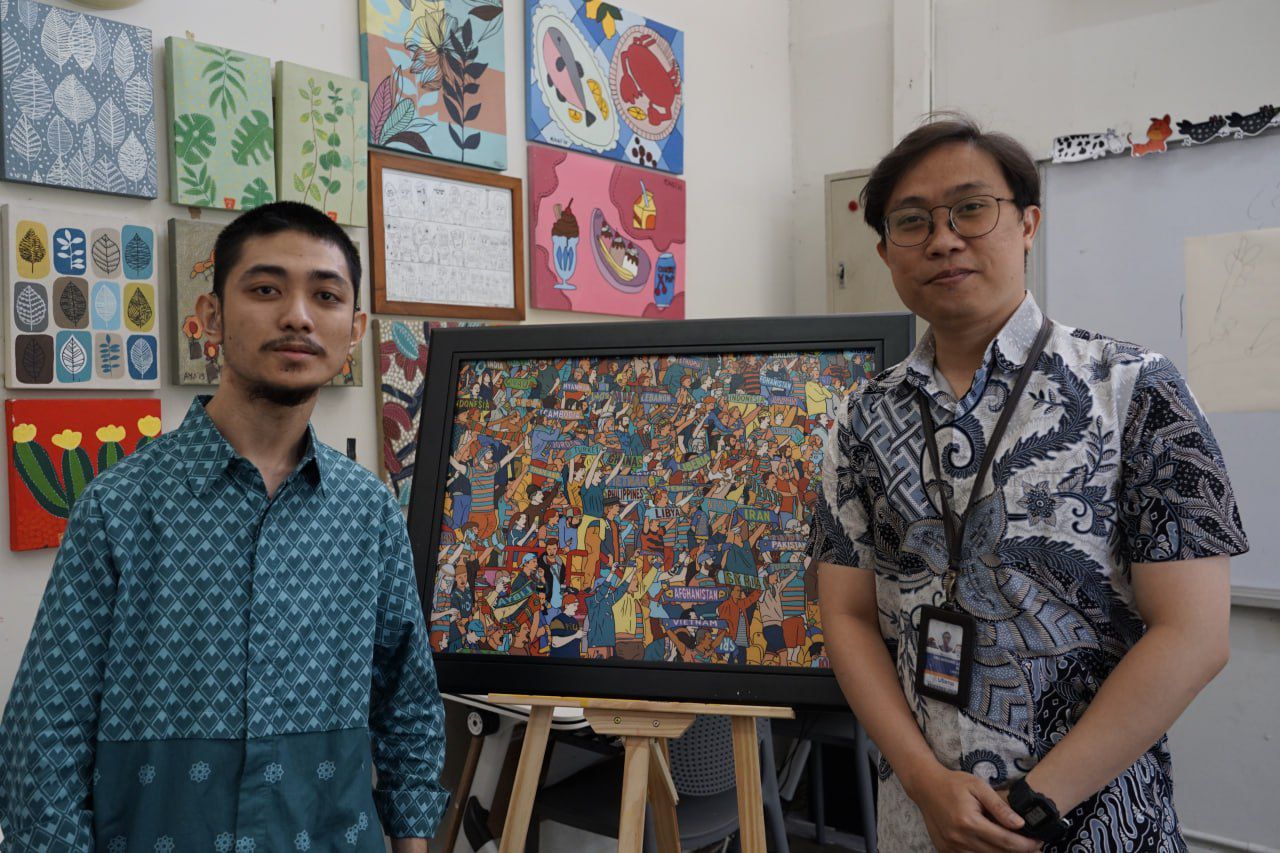Artherapy Center Widyatama Satukan Siswa Difabel dan Mahasiswa Reguler