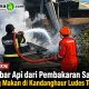 Disambar Api dari Pembakaran Sampah, Warung Makan di Kandanghaur Ludes Terbakar