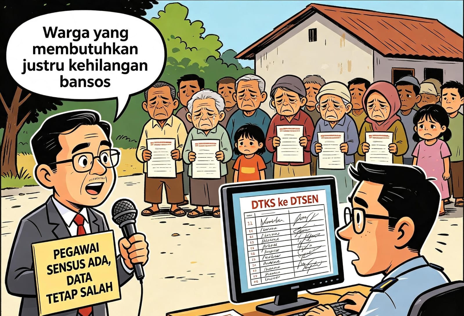 Pengamat : Pegawai Sensus Data DTKS ke DTSEN Tetap Salah, Buat Apa Mereka Kalau Warga Miskin Kehilangan Bansos