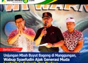 Unjungan Mbah Buyut Bagong di Manggungan, Wabup Syaefudin Ajak Generasi Muda Lestarikan Sejarah dan Budaya