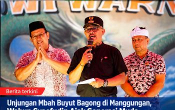 Unjungan Mbah Buyut Bagong di Manggungan, Wabup Syaefudin Ajak Generasi Muda Lestarikan Sejarah dan Budaya