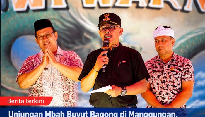 Unjungan Mbah Buyut Bagong di Manggungan, Wabup Syaefudin Ajak Generasi Muda Lestarikan Sejarah dan Budaya