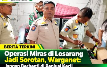 Operasi Miras di Losarang Jadi Sorotan, Warganet: Jangan Berhenti di Penjual Kecil