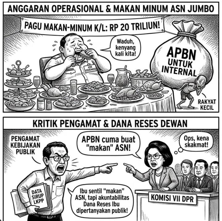 Komisi VII DPR: APBN Kesannya Cuma untuk "Makan" ASN, Pengamat Soroti Anggaran Reses Dewan dan Humas 7 Kementerian