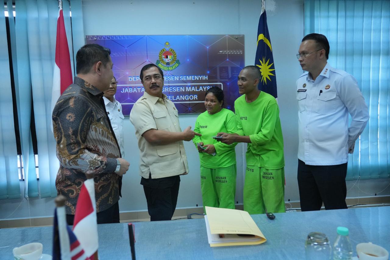 Kunjungi PMI di Depot Tahanan Semenyih, Menteri Agus Andrianto Targetkan 10 Hari PMI Kembali ke Tanah Air