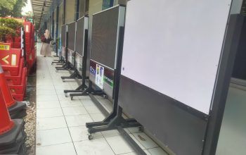 8 Reklame LED Hiasi Depan Kantor Subdit Kamsel Polda Metro Jaya, Pengamat : Perlu Transparansi Anggaran dan Tujuan Penggunaan