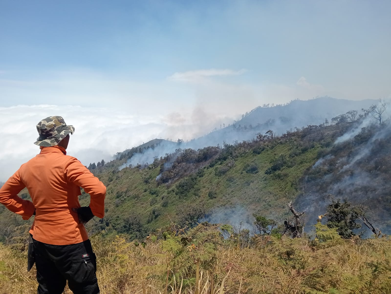 BPBD Lumajang Luruskan Kabar APG Semeru: Erupsi Ada, Awan Panas Nihil