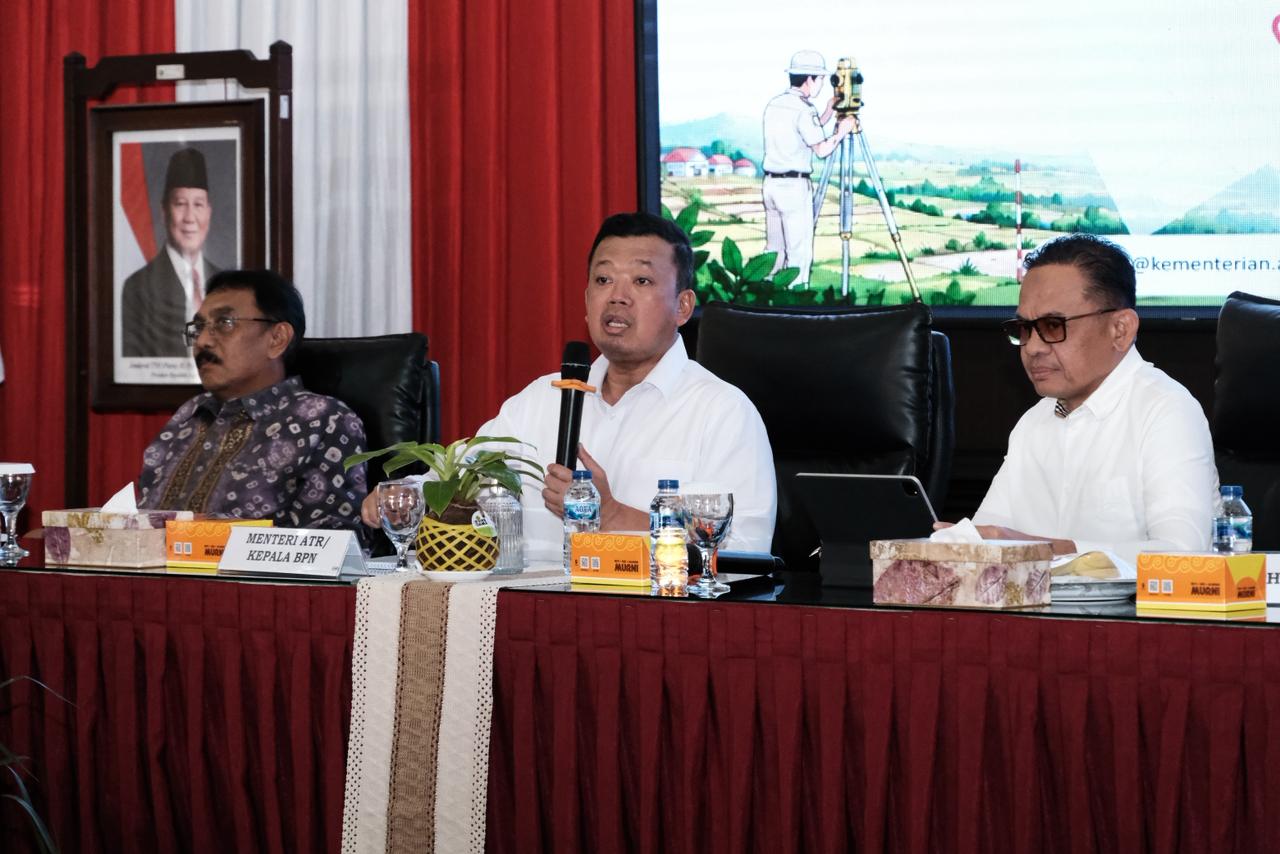 87,52% LP2B Tercapai, Menteri ATR/BPN Nusron : Perlindungan Lahan Sawah Tetap Dipertahankan Hingga 2029