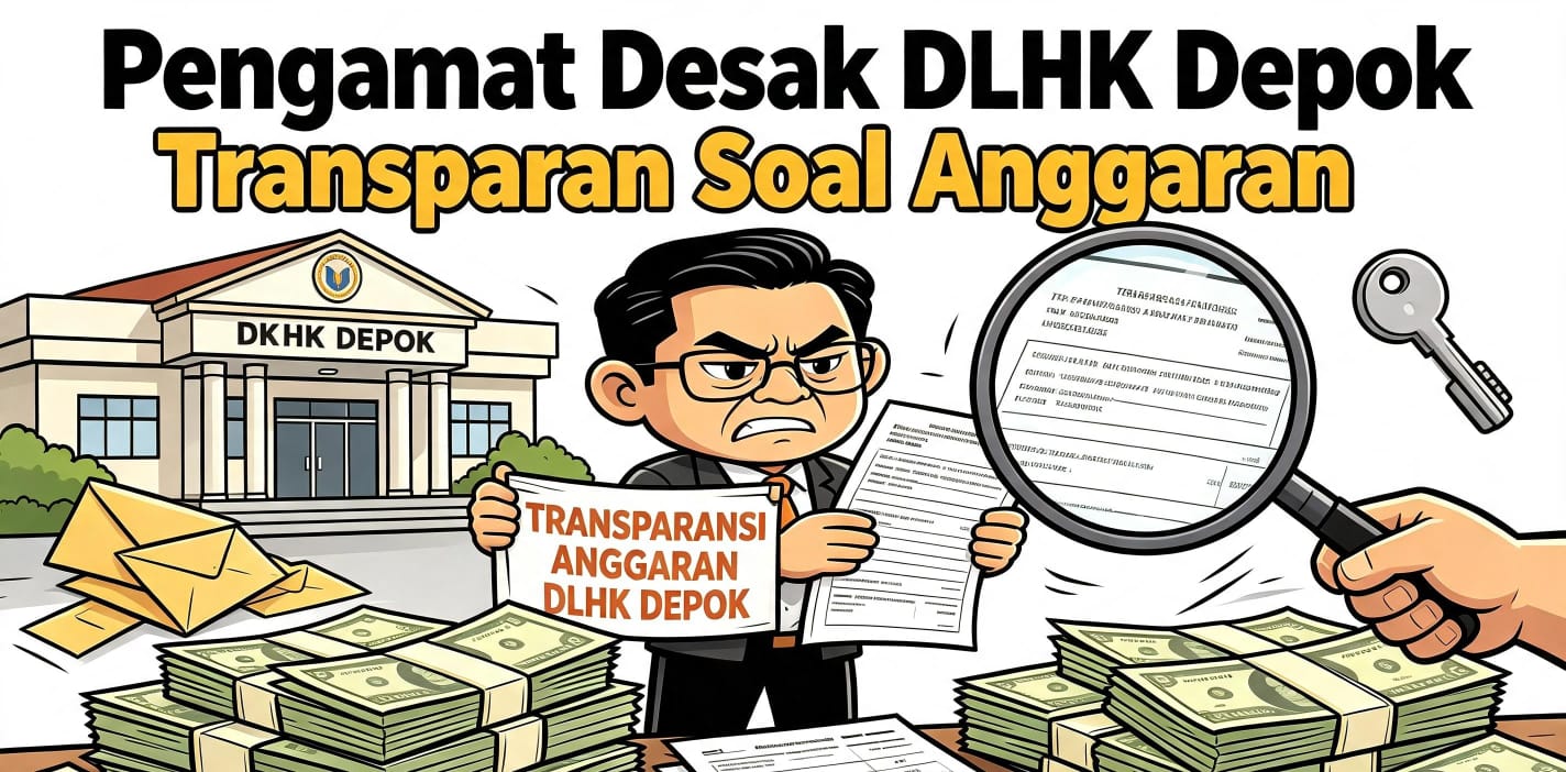Dari BBM, Sapu, Hingga Pakan Hewan Tembus Miliaran, Pengamat Desak DLHK Depok Transparan Soal Anggaran