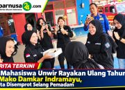 11 Mahasiswa Unwir Rayakan Ulang Tahun di Mako Damkar Indramayu, Minta Disemprot Selang Pemadam