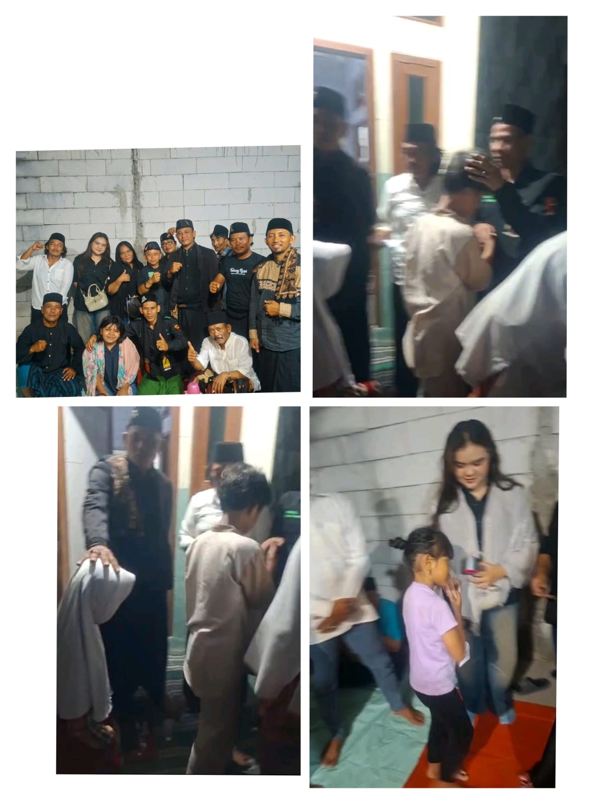 Sentuhan Kasih Keluarga Besar FBR Gardu 0139 Belut Putih Babelan Santuni Puluhan Anak Yatim-piatu