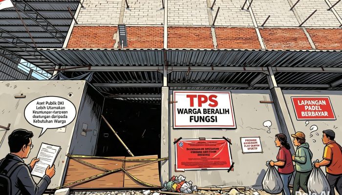 Progam Pilah Sampah Belum Efektif, TPS Beralih Fungsi Jadi Lapangan Padel, Pengamat : Aset Publik DKI Lebih Utamakan Keuntungan daripada Kebutuhan Warga