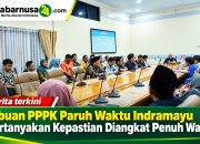 Ribuan PPPK Paruh Waktu Indramayu Pertanyakan Kepastian Diangkat Penuh Waktu