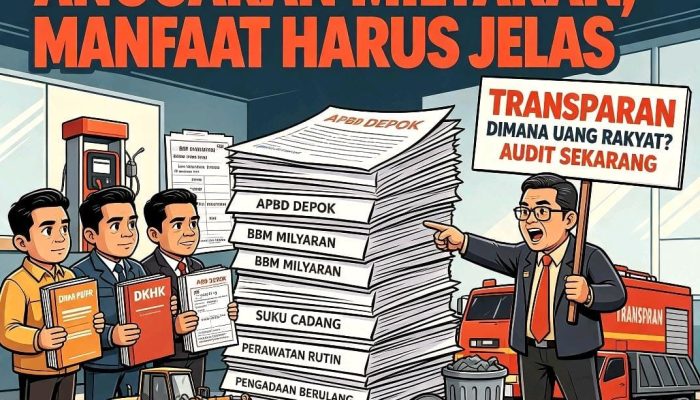 Anggaran Miliaran di Tiga Dinas Pengadaan BBM dan Suku Cadang, Pengamat Minta Pemkot Depok Transparan dan Jelaskan Ke Mana Perginya APBD