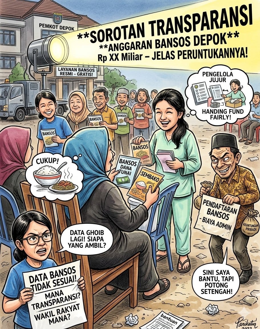 Dugaan Adanya Pungli Bansos di wilayah Bojong Pondok Terong Pengamat : Di Mana Pengawasan Pemkot Depok