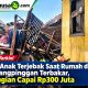 Dua Anak Terjebak Saat Rumah di Cadangpinggan Terbakar, Kerugian Capai Rp300 Juta