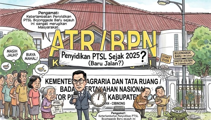 Penyidikan PTSL Bojonggede Baru Berjalan sejak 2025, Pengamat : Keterlambatan Ini Merugikan Masyarakat