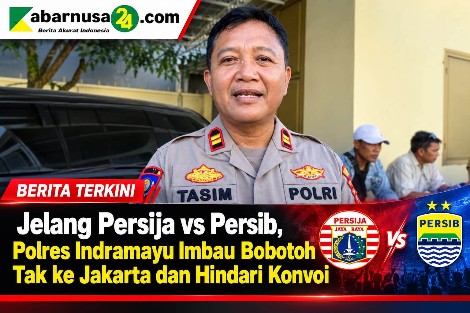 Jelang Persija vs Persib, Polres Indramayu Imbau Bobotoh Tak ke Jakarta dan Hindari Konvoi