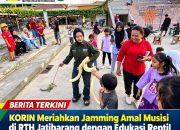 KORIN Meriahkan Jamming Amal Musisi di RTH Jatibarang dengan Edukasi Reptil
